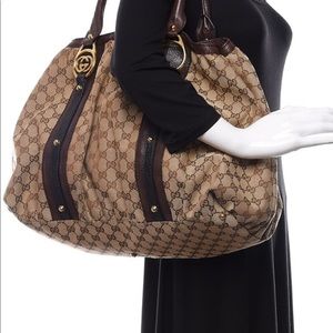 COPY - Gucci Interlocking Tote Medium Canvas -Fre…